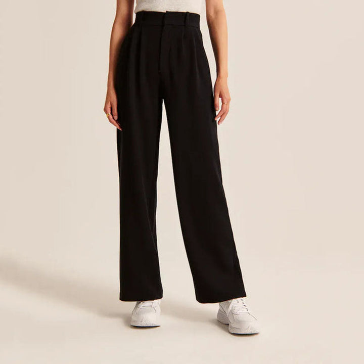 Pantaloni eleganti a gamba larga da donna - stile e comfort per tutti i giorni