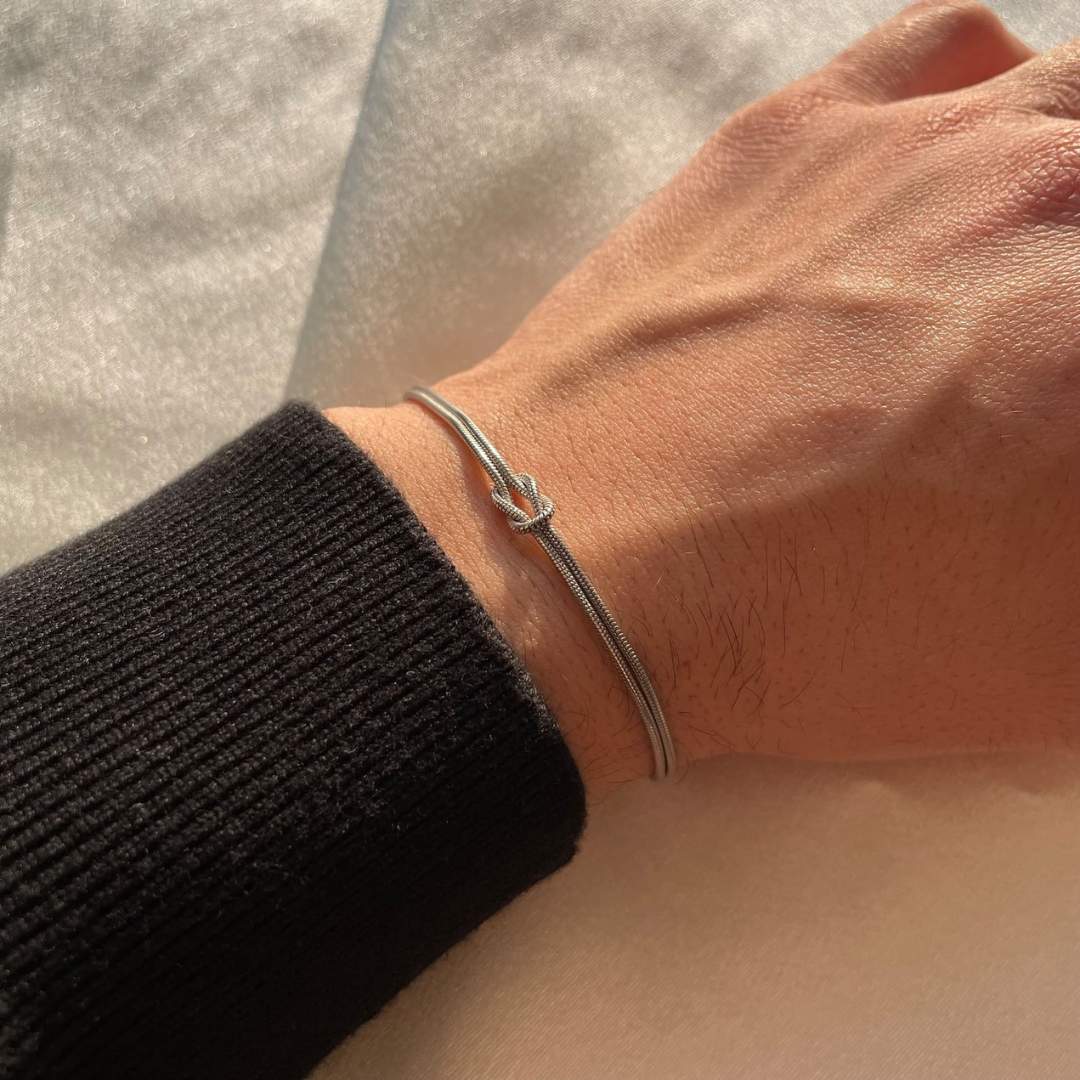 PromiseKnot™ - Bracciale Nodo Sempre Uniti