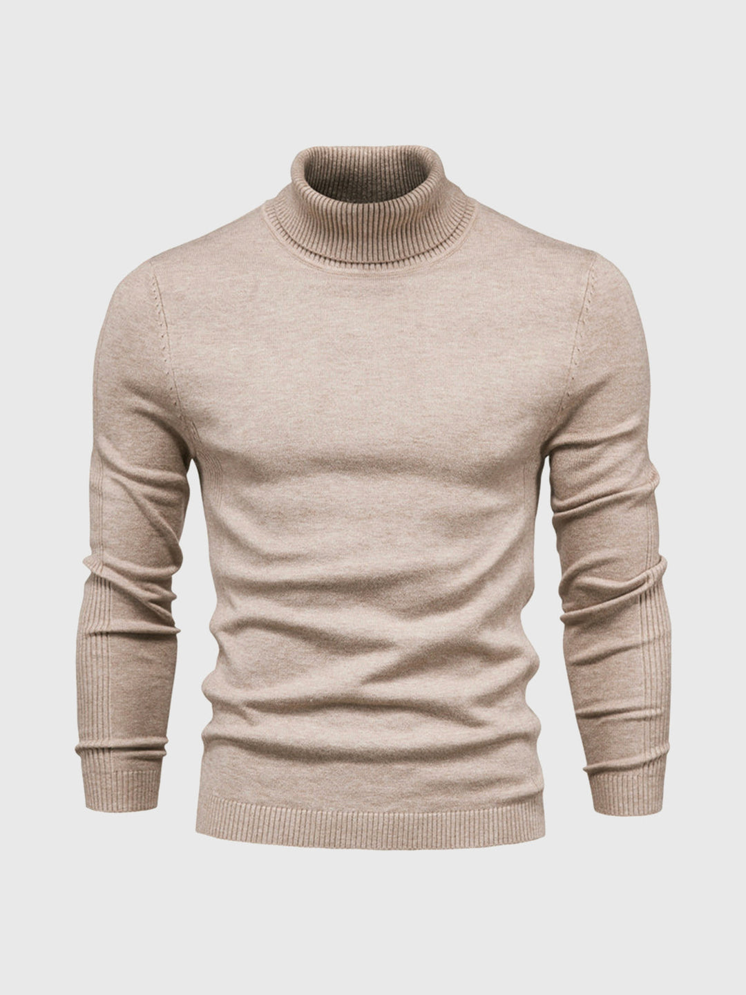 Confortevole maglione dolcevita lavabile da uomo - stile e comfort per tutti i giorni