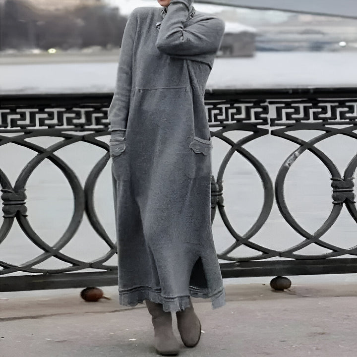 Emanuela™ - Abito invernale lungo e morbido