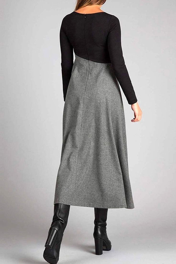 Anastasia™ - Maxi abito con maniche lunghe