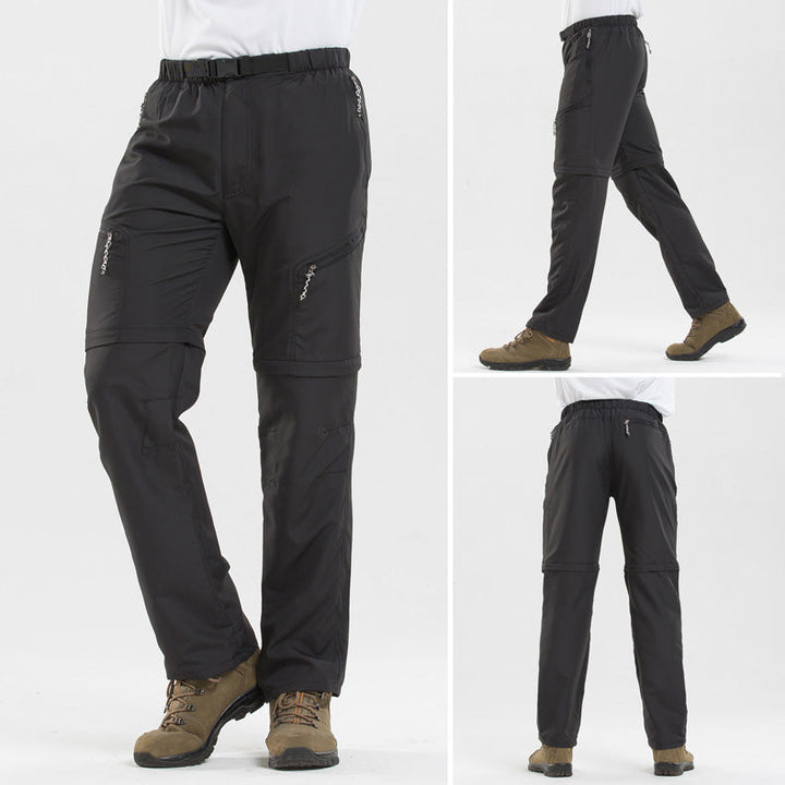 Versatili pantaloni da uomo 2 in 1 per l'escursionismo - resistenti e confortevoli per qualsiasi avventura