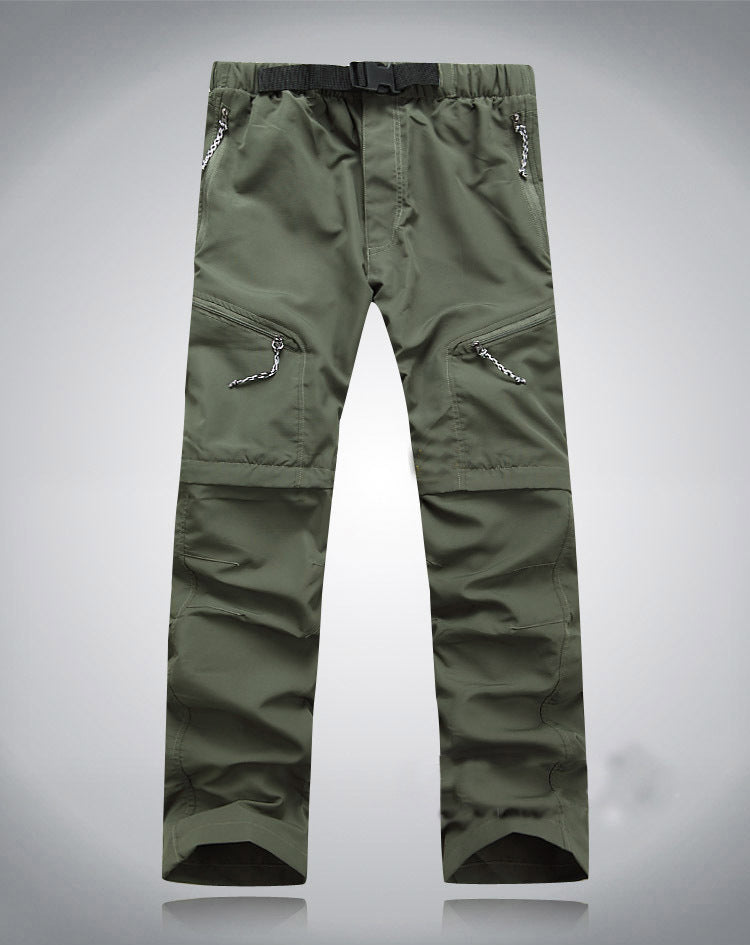 Versatili pantaloni da uomo 2 in 1 per l'escursionismo - resistenti e confortevoli per qualsiasi avventura
