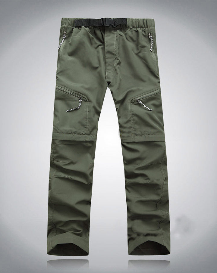 Versatili pantaloni da uomo 2 in 1 per l'escursionismo - resistenti e confortevoli per qualsiasi avventura