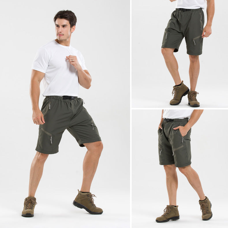 Versatili pantaloni da uomo 2 in 1 per l'escursionismo - resistenti e confortevoli per qualsiasi avventura