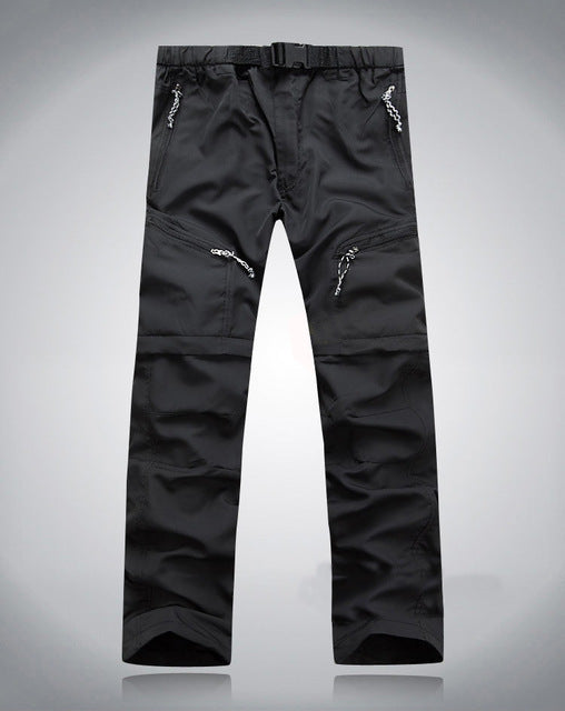 Versatili pantaloni da uomo 2 in 1 per l'escursionismo - resistenti e confortevoli per qualsiasi avventura