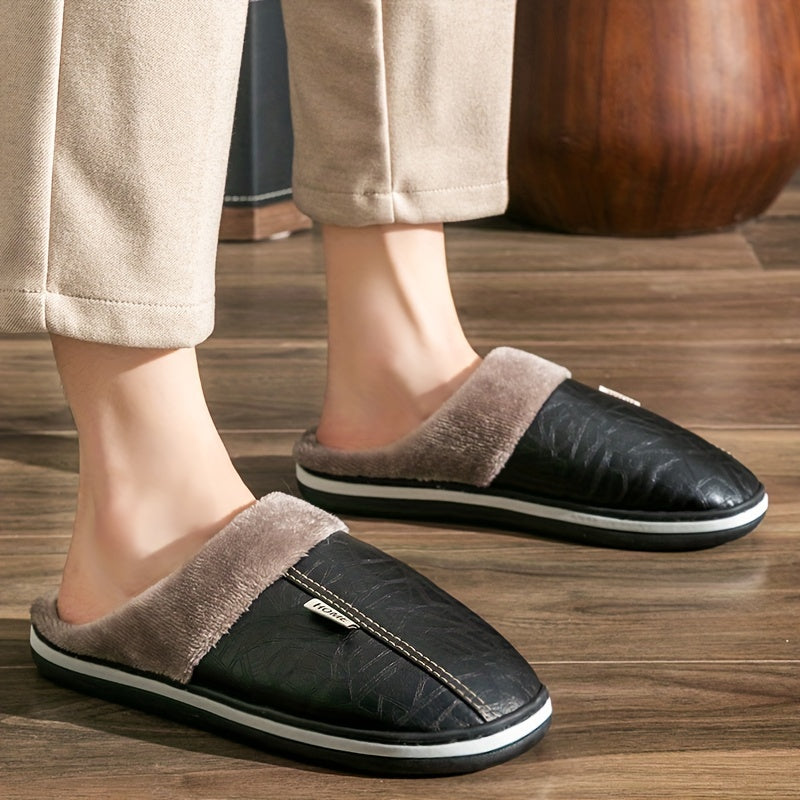 Heidi-Mode - Pantofole classiche da uomo comode ed eleganti, perfette per le giornate fredde