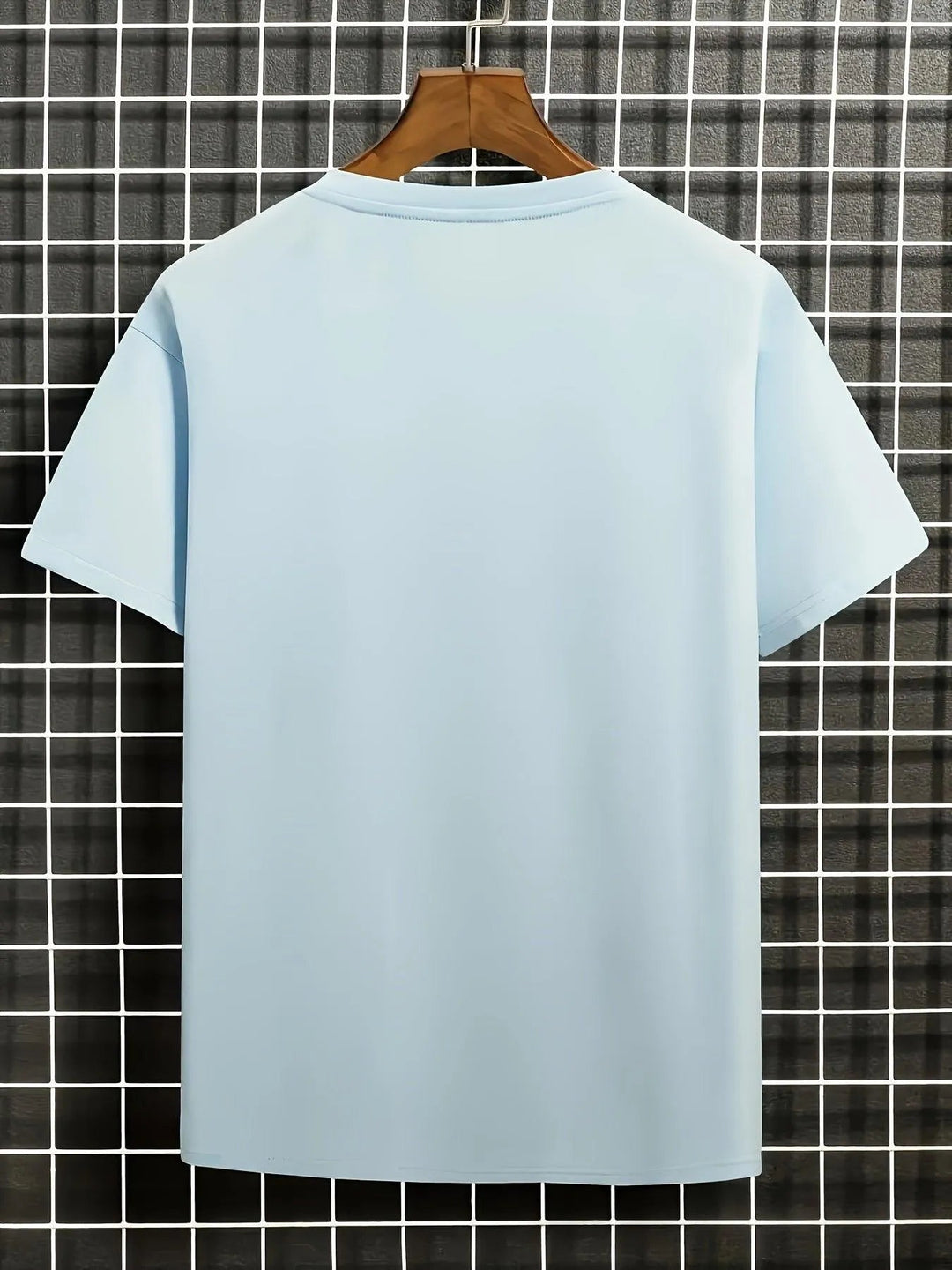 T-shirt Gerhard da uomo con motivo floreale e a onde di tendenza per uno stile unico