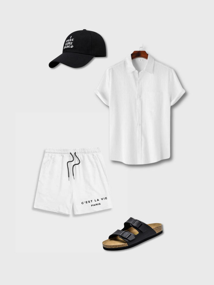 Kit per la gestione del denaro e delle finanze, elegante e in bianco e nero
