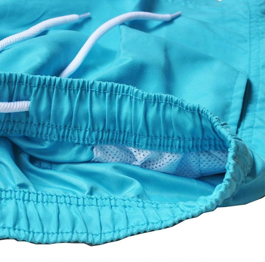 Comodi pantaloncini da bagno da uomo con coulisse - perfetti per le vacanze estive e le avventure in spiaggia