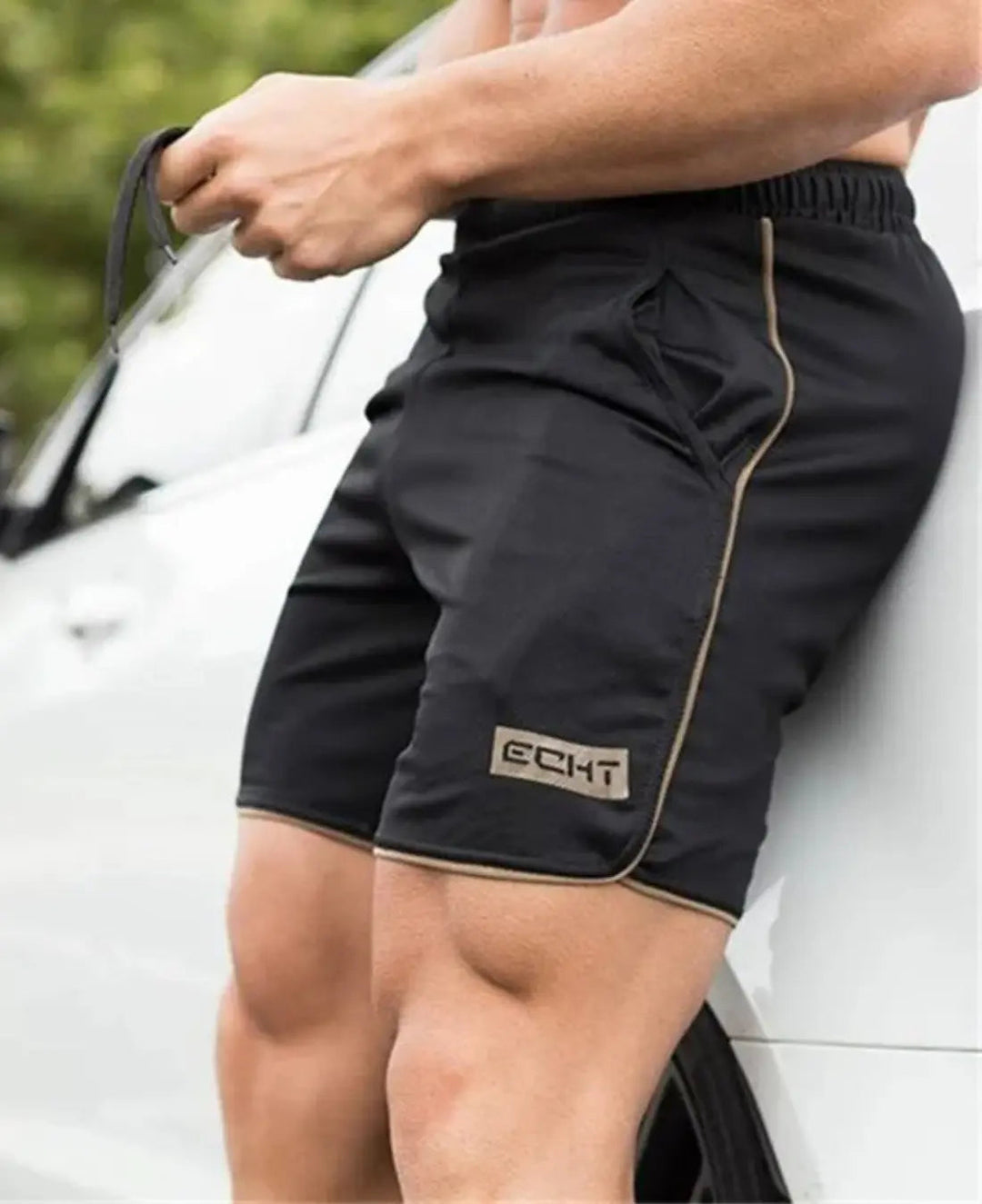 Pantaloncini da corsa VIQA da uomo - pantaloncini sportivi in mesh leggeri e traspiranti per il massimo comfort durante l'allenamento