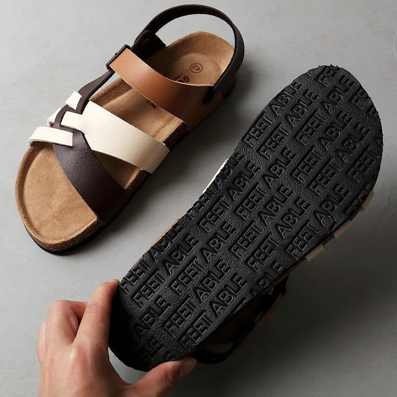 Kiefer - Sandali classici in pelle eleganti e raffinati per un comfort eccezionale e un look alla moda