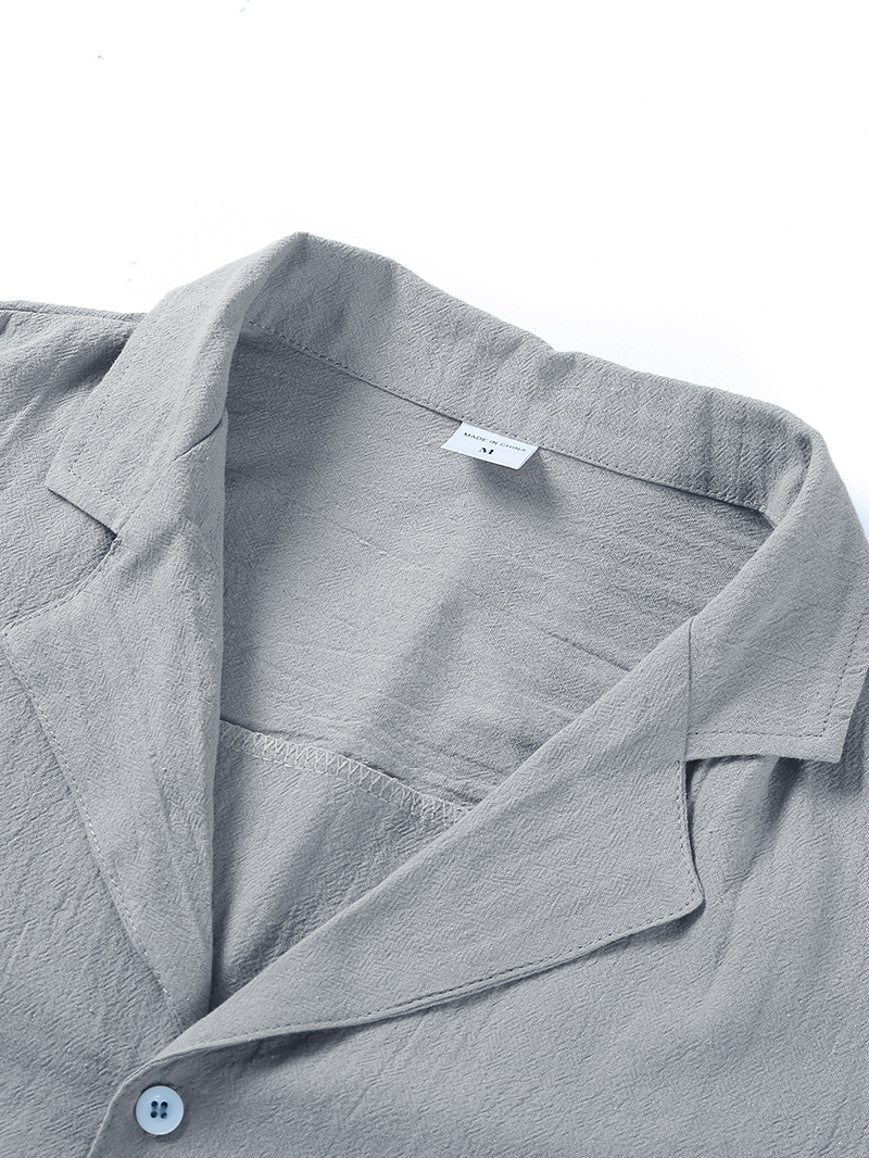 Camicia da uomo estiva e casual per giornate comode e disinvolte
