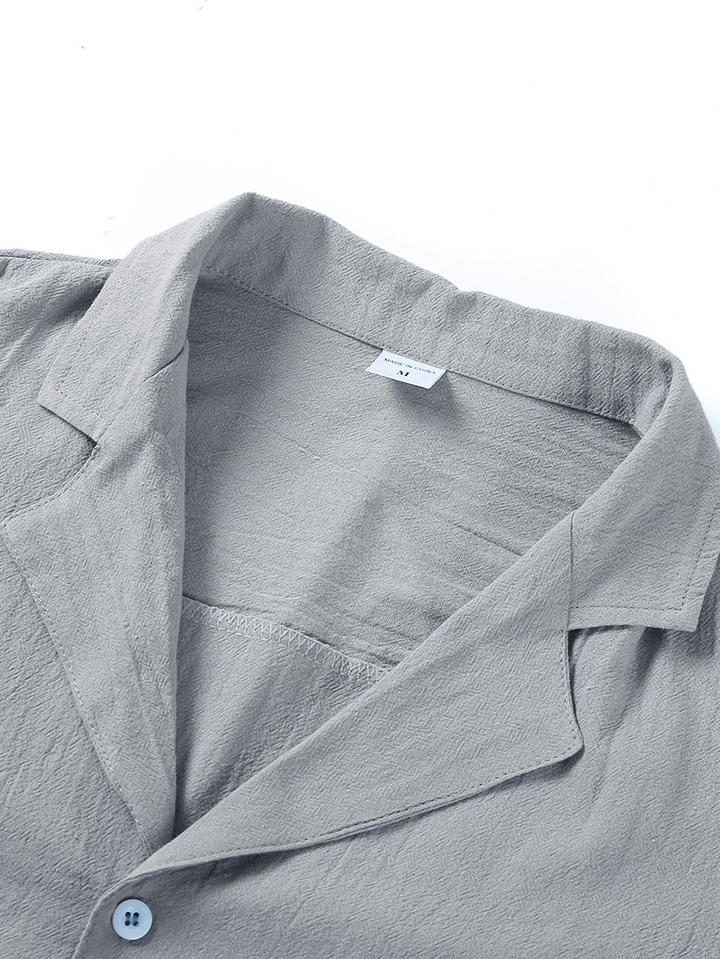 Camicia da uomo estiva e casual per giornate comode e disinvolte