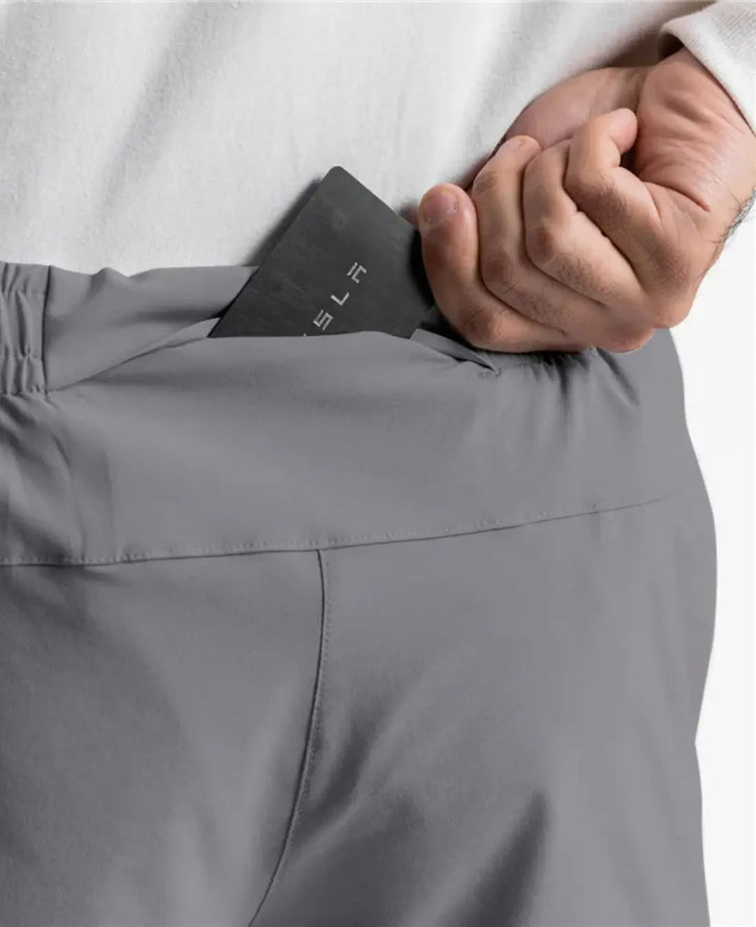 VIQA Pantaloncini da corsa da uomo - Pantaloncini sportivi leggeri e comodi per il massimo comfort