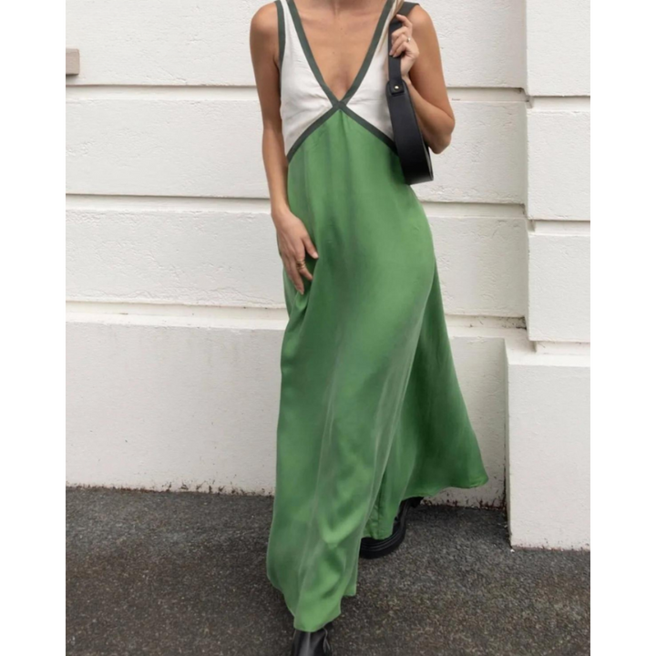 Noemi™ - Abito Chic Con Scollo A V