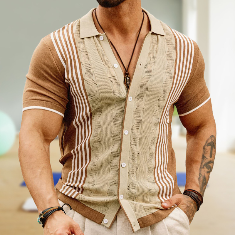 Elegante polo da uomo in lussuoso cotone - la scelta perfetta per tutti i giorni e per le occasioni speciali