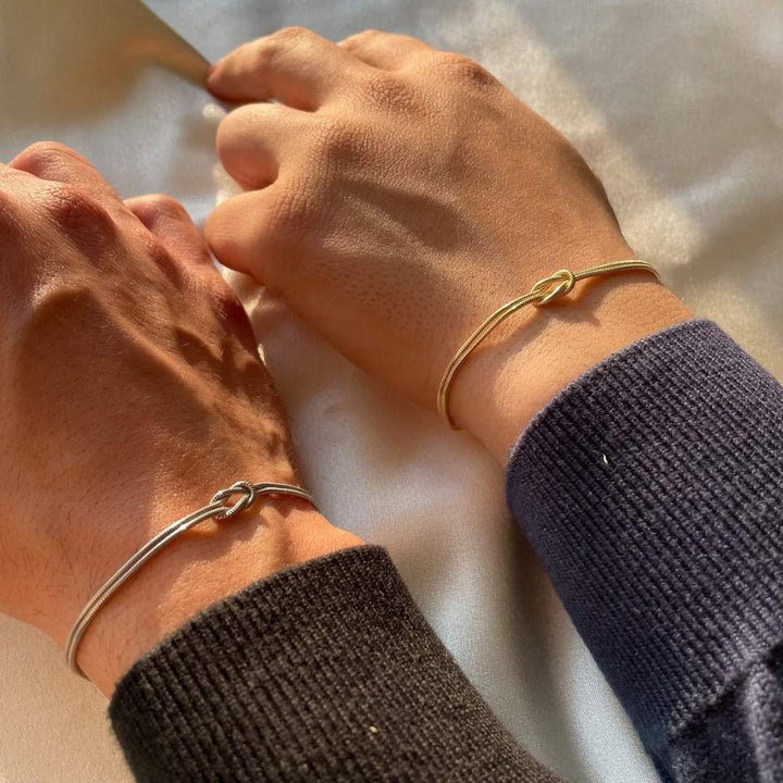 PromiseKnot™ - Bracciale Nodo Sempre Uniti