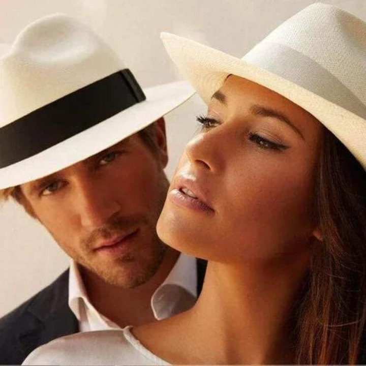 Elegante cappello da sole Panama da uomo - un accessorio elegante e versatile per ogni occasione