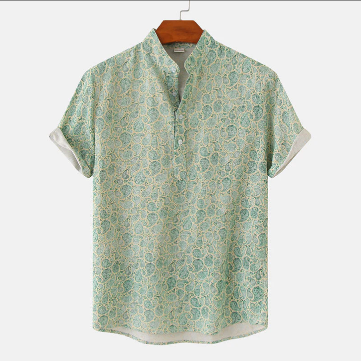 Elegante camicia casual da uomo con un design unico per un look inconfondibile