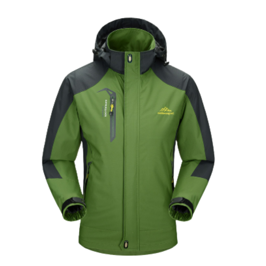 Elegante giacca invernale da uomo con cappuccio - protezione affidabile durante le attività all'aperto