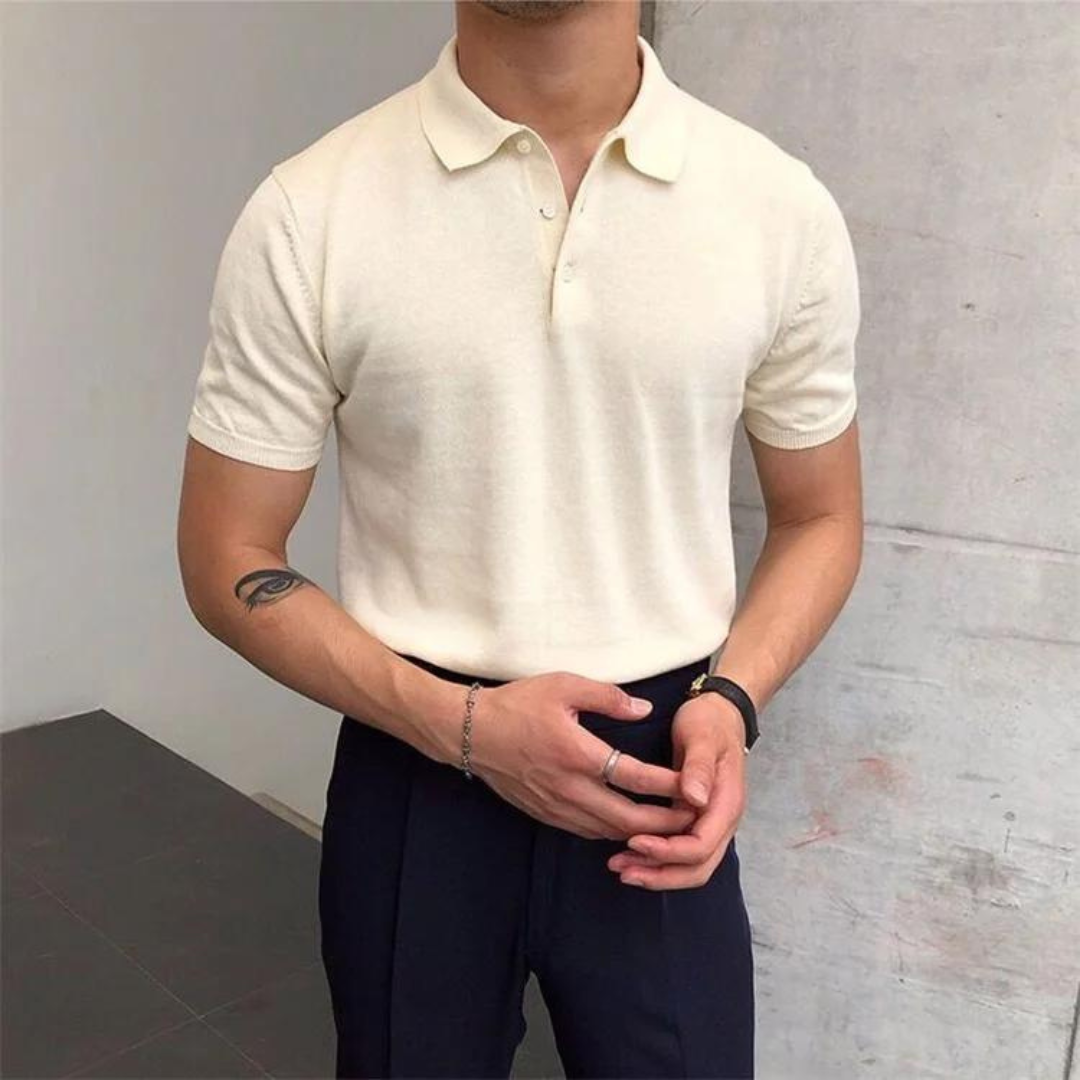 Eccezionale polo da uomo che unisce eleganza e comfort per tutti i giorni