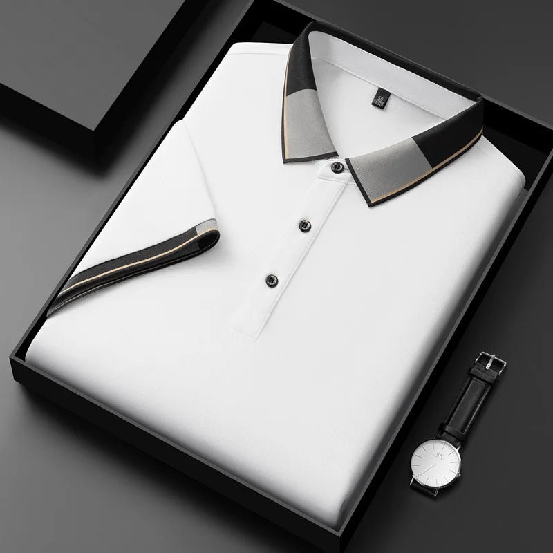Fabio™ - Polo ricamata in cotone premium