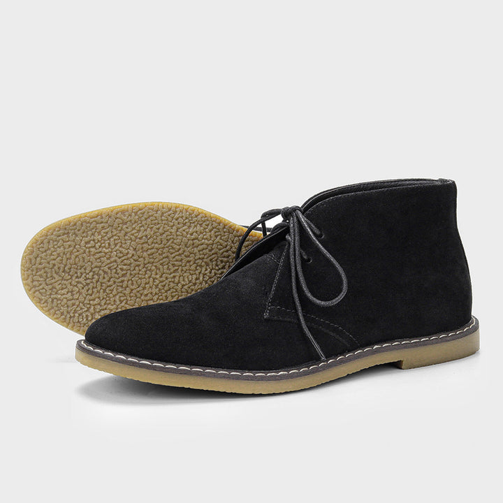 Eleganti desert boots da uomo con un design vintage di tendenza