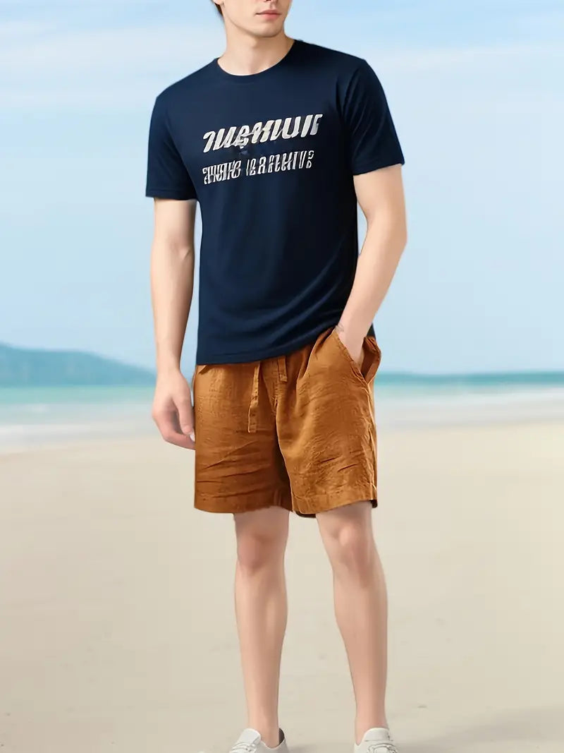 Pantaloncini di lino da uomo eleganti e comodi per un look casual e alla moda