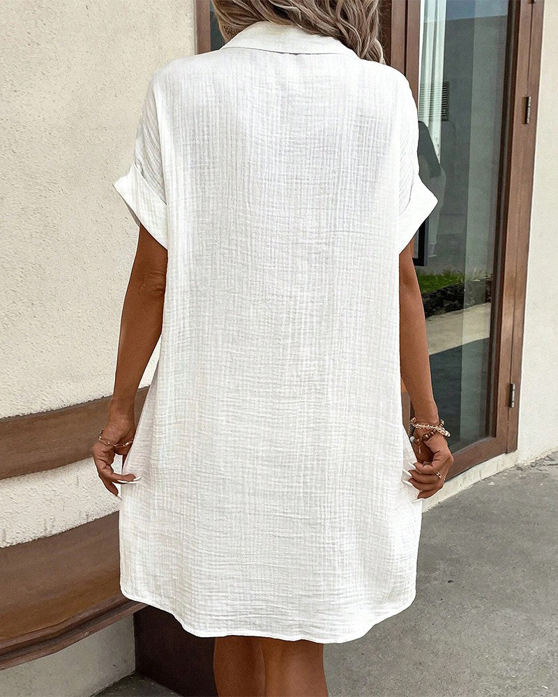 L'elegante abito camicia Emilia™ unisce un comfort eccezionale a uno stile unico!
