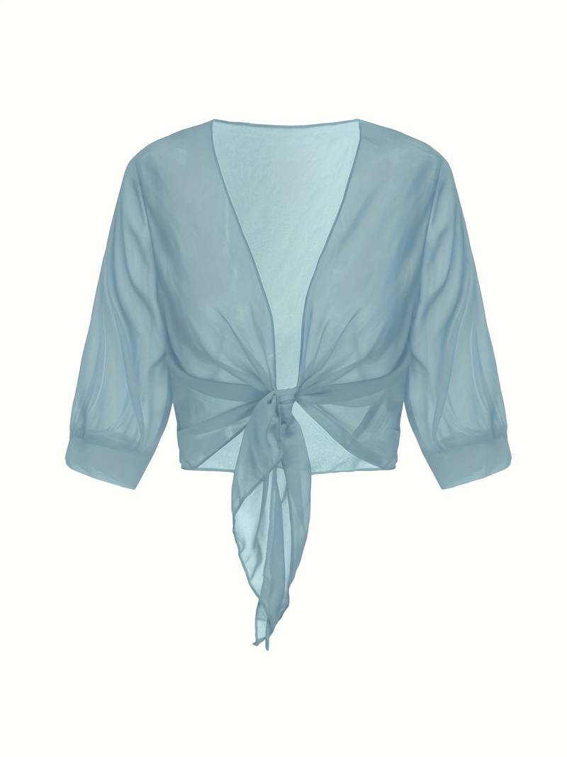 <div>Katie – Blusa Elegante con Apertura Fresca sul Davanti</div>