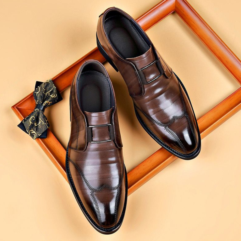 Marco™ - Nuove scarpe in pelle da uomo
