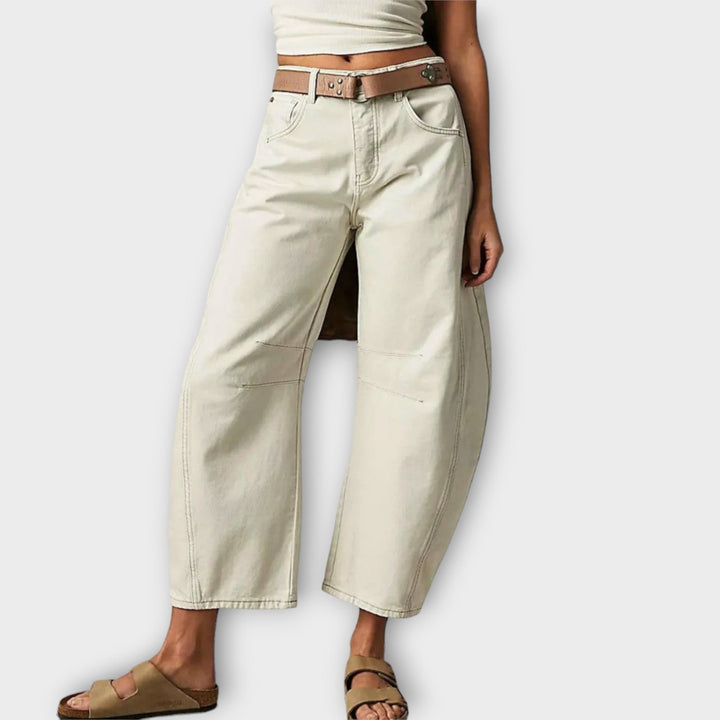 Luna™ - Jeans Classici a Gamba Larga