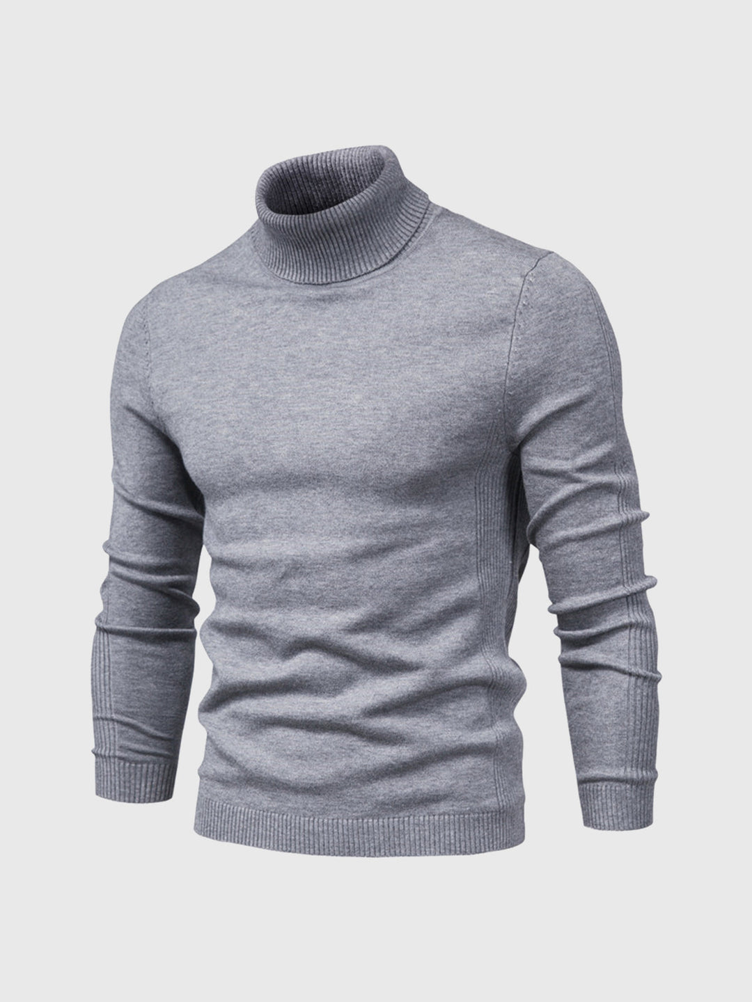 Confortevole maglione dolcevita lavabile da uomo - stile e comfort per tutti i giorni
