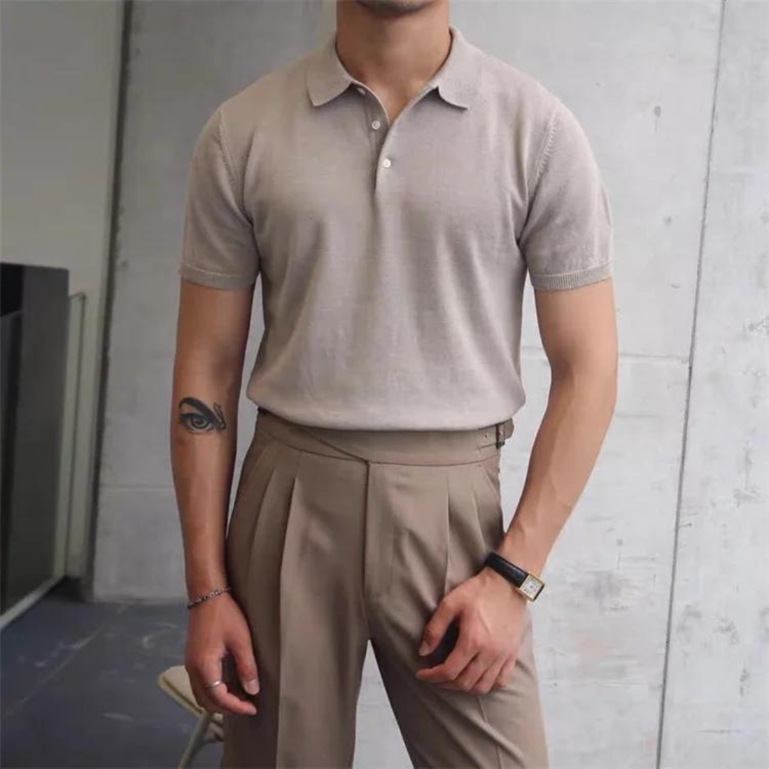 Eccezionale polo da uomo che unisce eleganza e comfort per tutti i giorni