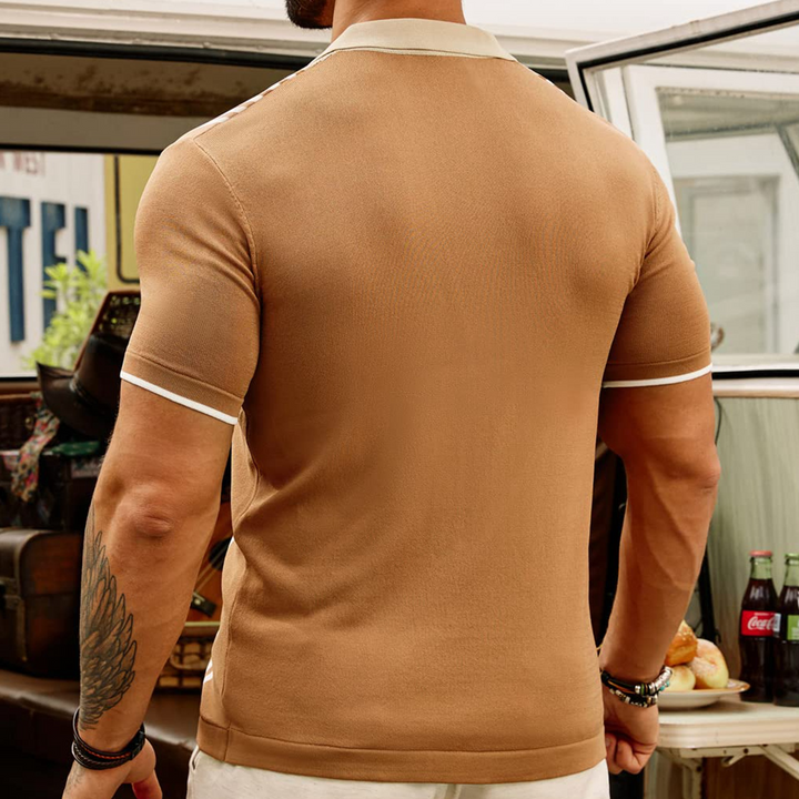 Elegante polo da uomo in lussuoso cotone - la scelta perfetta per tutti i giorni e per le occasioni speciali