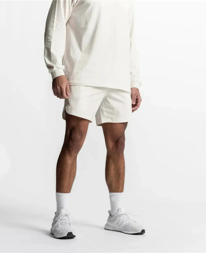 VIQA Pantaloncini da corsa da uomo - Pantaloncini sportivi leggeri e comodi per il massimo comfort