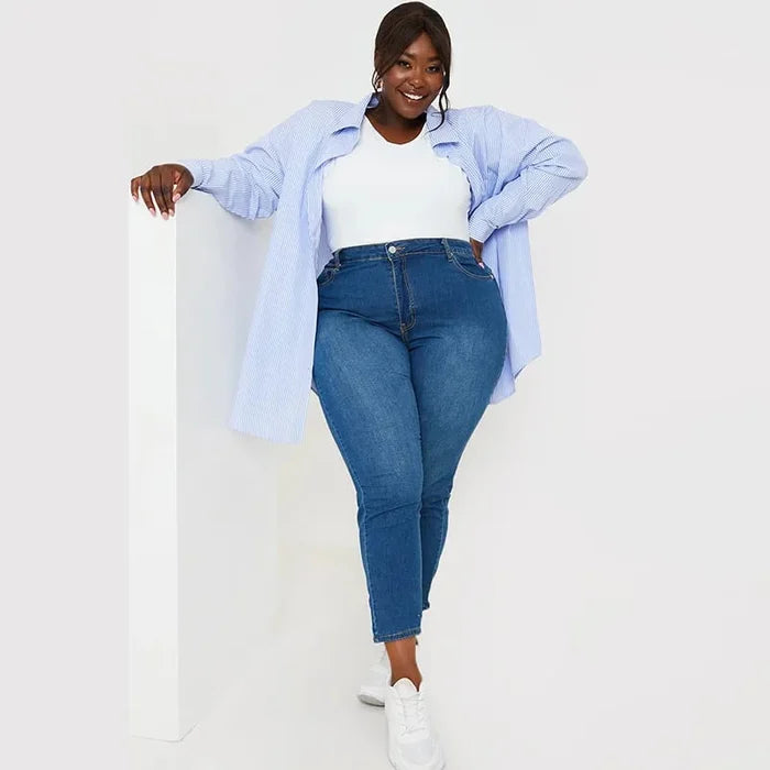 Jeans slim fit da donna per un look elegante e alla moda