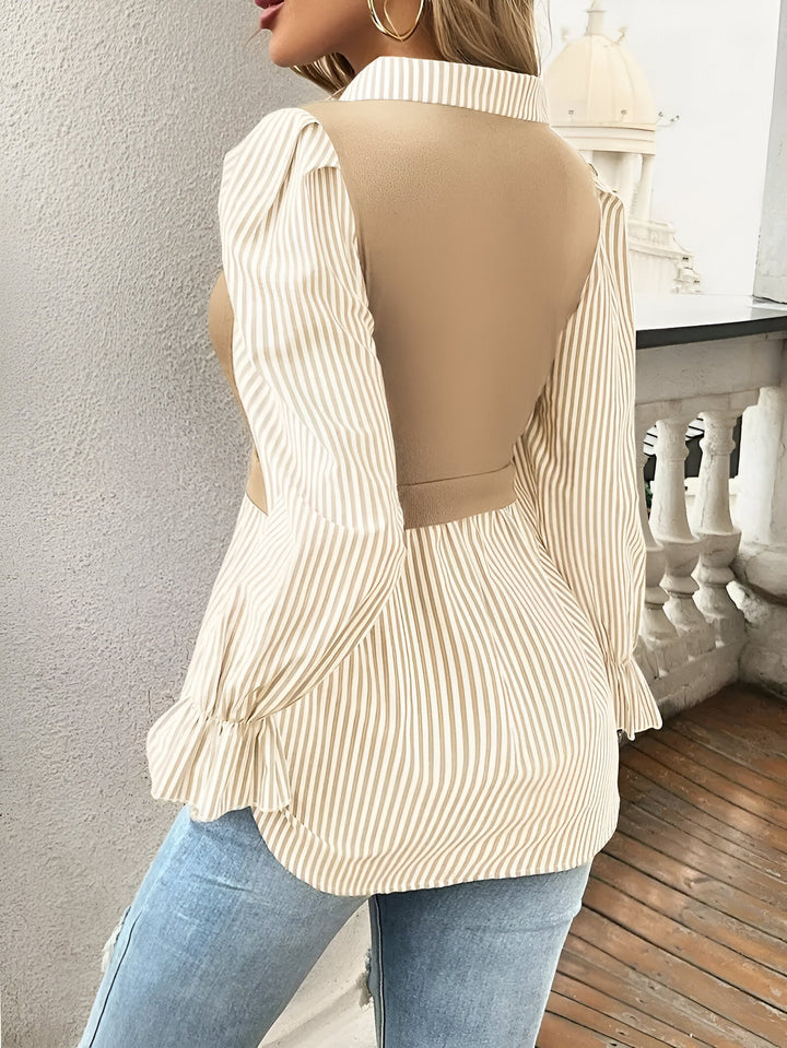 Caprice - Elegant Gestreepte Blouse voor een Trendy Look