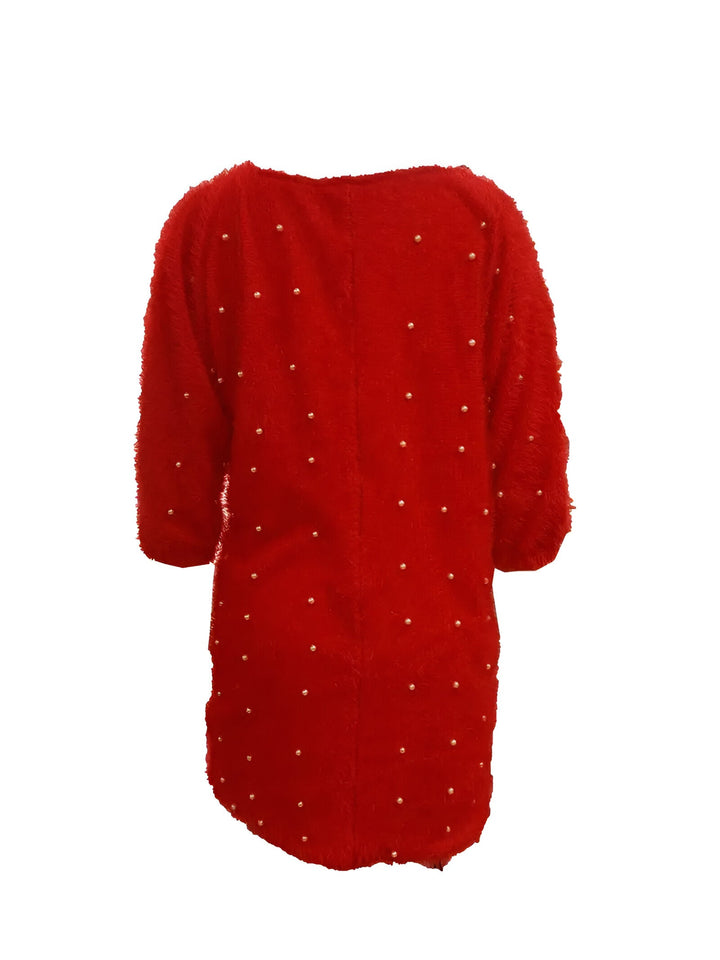 Celestine - Chic Blousejurk met Stijlvolle V-hals