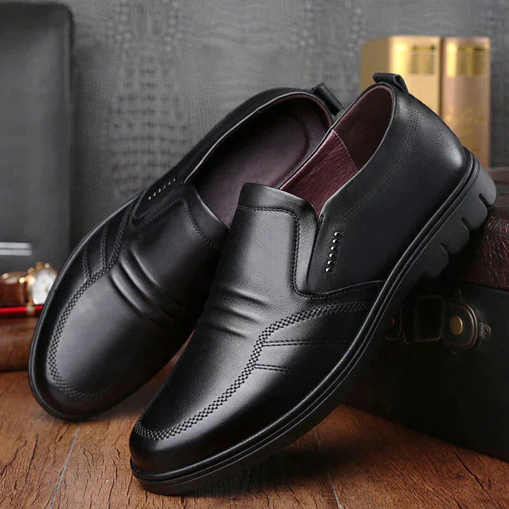 ARVI - Scarpe da uomo eleganti, comode e antiscivolo per una camminata sicura ed elegante