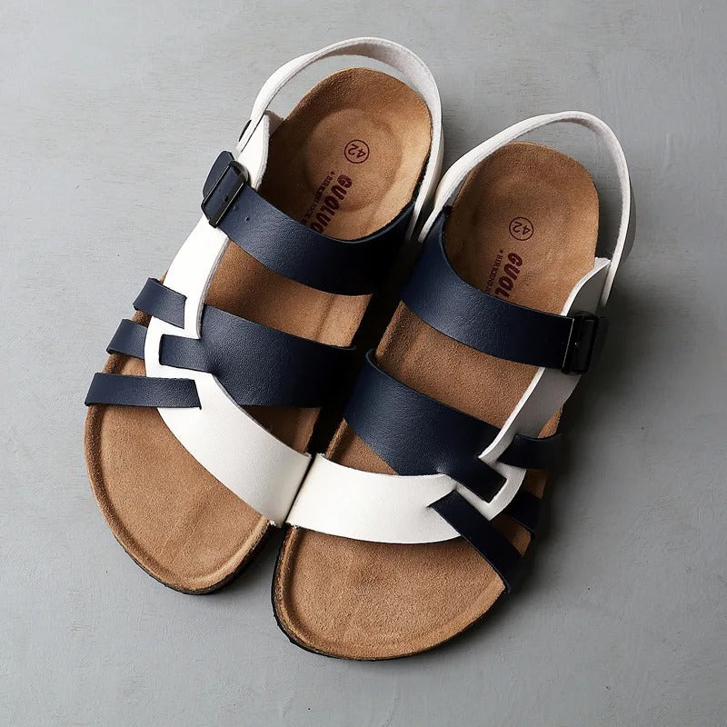 Kiefer - Sandali classici in pelle eleganti e raffinati per un comfort eccezionale e un look alla moda