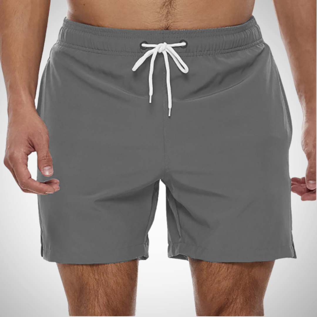 Comodi pantaloncini da bagno da uomo con coulisse - perfetti per le vacanze estive e le avventure in spiaggia