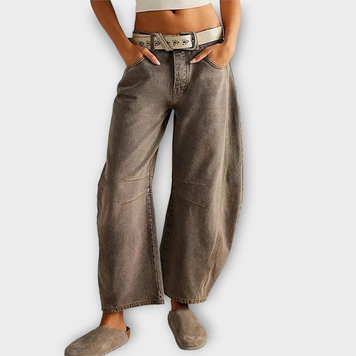 Luna™ - Jeans Classici a Gamba Larga