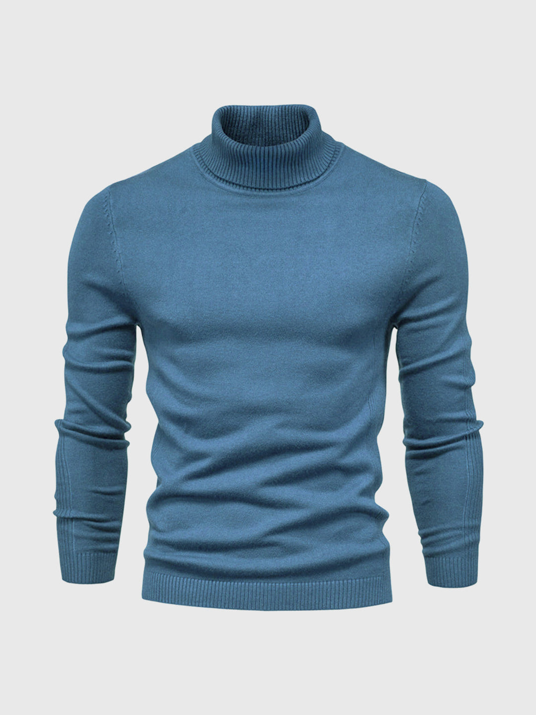 Confortevole maglione dolcevita lavabile da uomo - stile e comfort per tutti i giorni