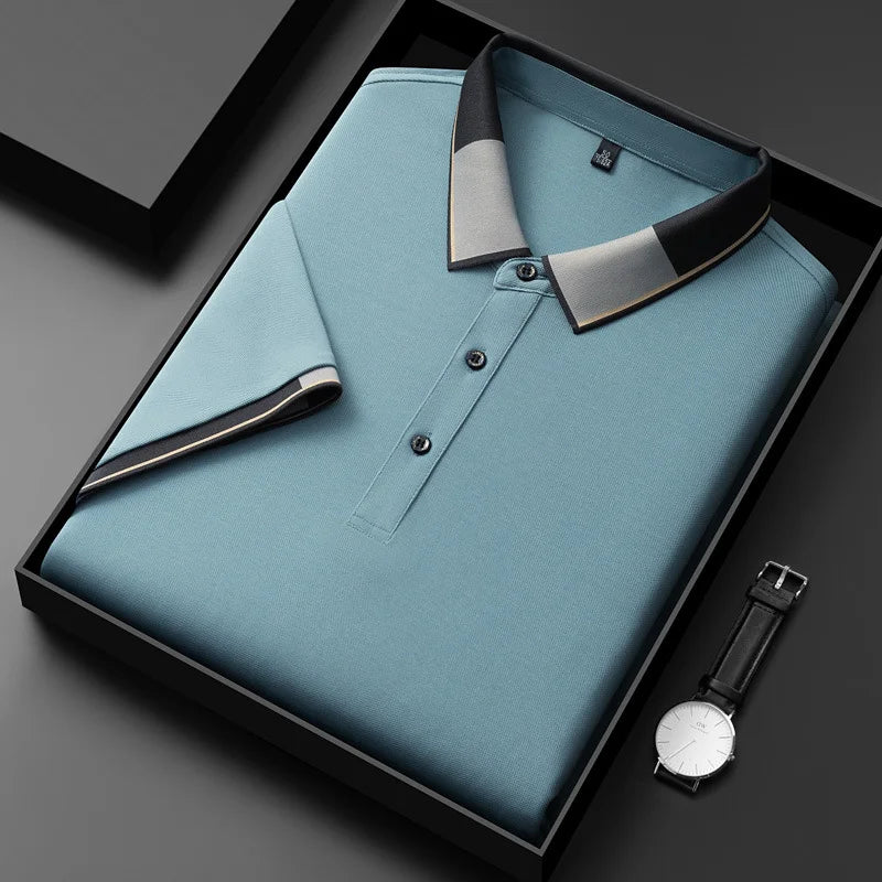 Fabio™ - Polo ricamata in cotone premium