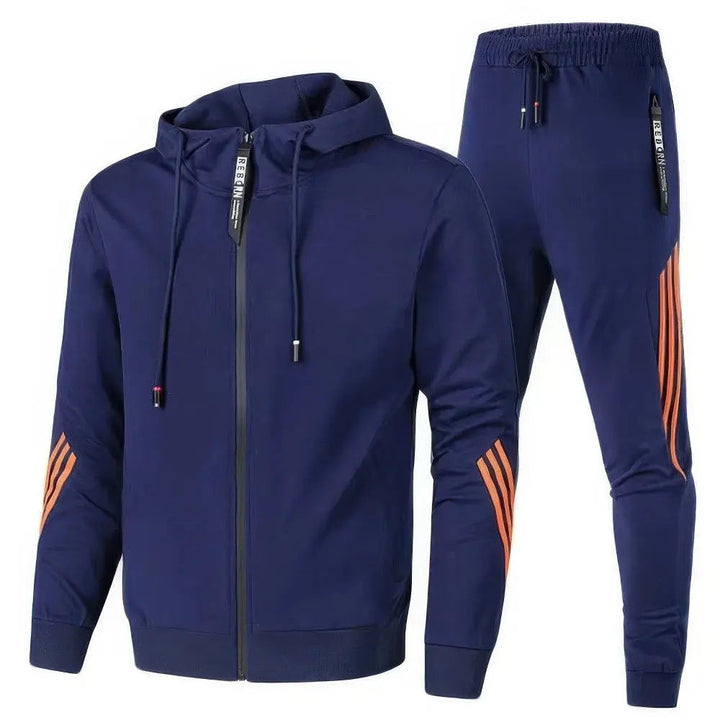 Set felpa sportiva e pantaloni da corsa da uomo - abbigliamento da allenamento comodo e alla moda