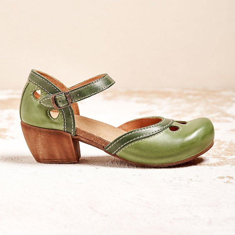 Linda™ - Sandali Comodamente Stilizzati con Tacco Basso