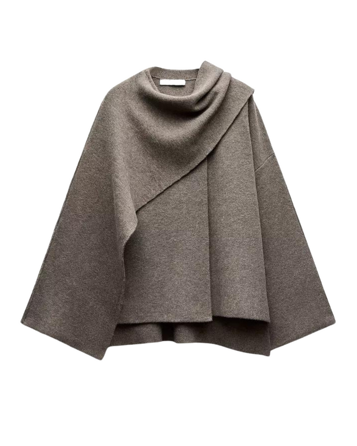 Maddalena™ - Trench in lana con sciarpa