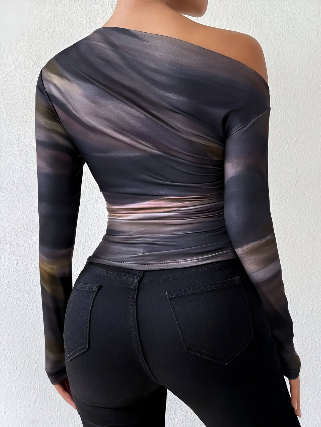 Ciska - T-shirt Casual Elegante con Maniche Lunghe per un Aspetto Sofisticato